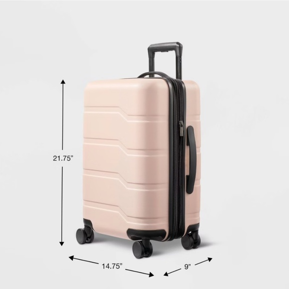 NWT ! Hardside Carry On Spinner Suitcase - Open Story - Picture 2 of 8